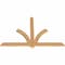 Ekena Millwork Redmond Smooth Timber Gable Bracket, Western Red Cedar, 60"W x 40"H x 1 1/2"D x 3 1/2"F, 16/12 Pitch GBW060X40X0204RED00SWR - alternate 5